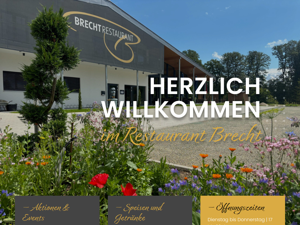 Website von Brecht Gastro GmbH & Co. KG in Obrigheim