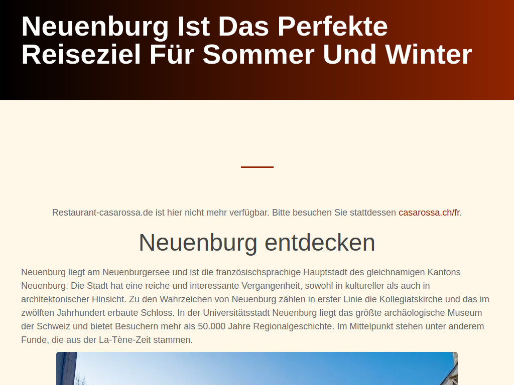 Website von restaurant-casarossa.de