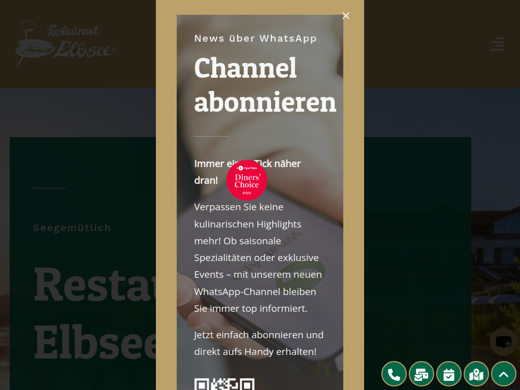 Website von Krüger Gastronomie GmbH & Co.KG in Aitrang