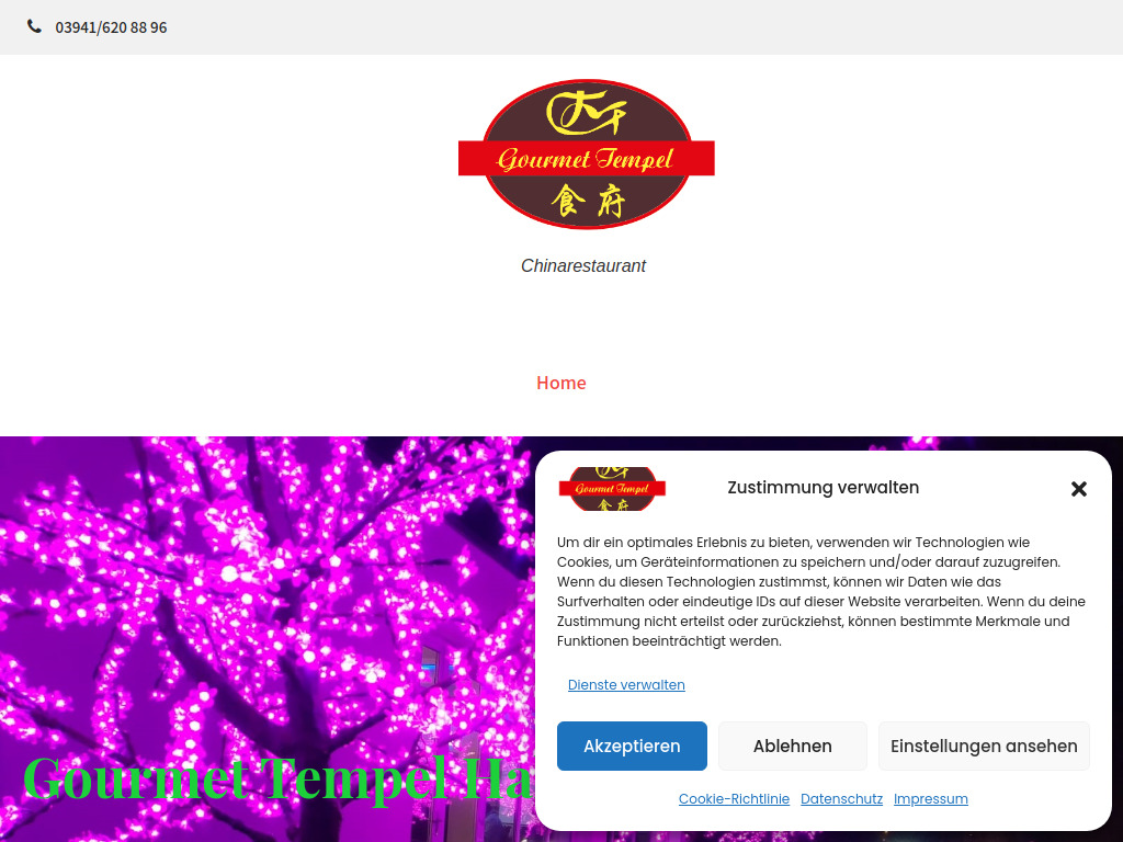 Website von FuLai-Gastro GmbH in Halberstadt