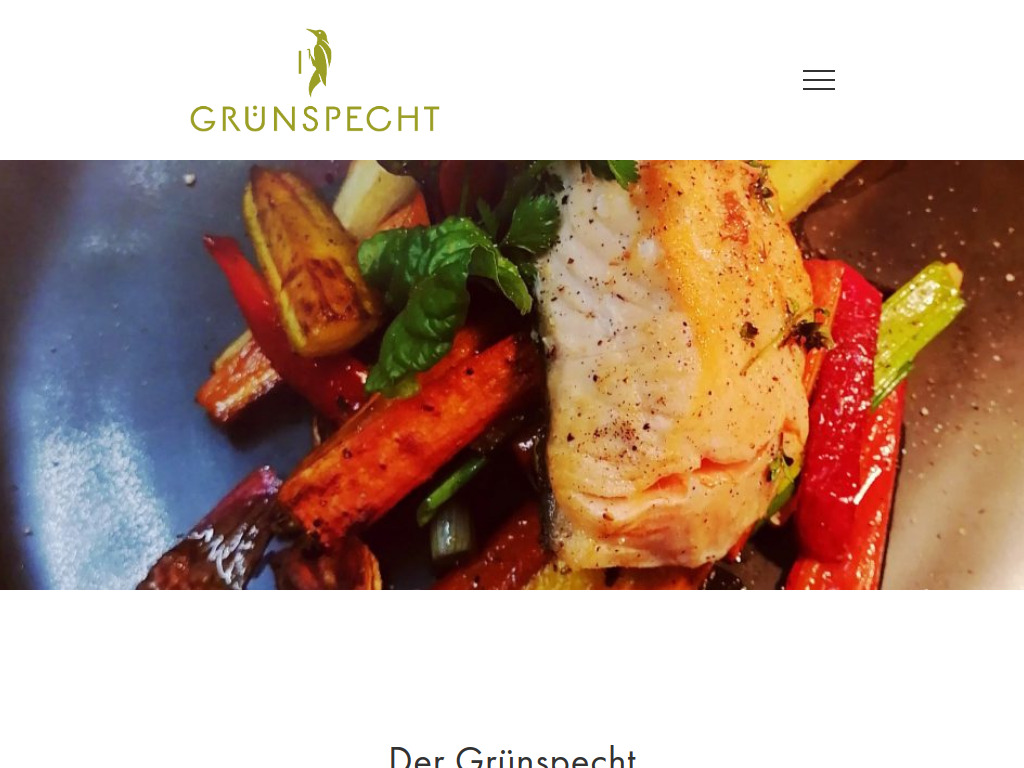 Website von Restaurant Grünspecht in Gera
