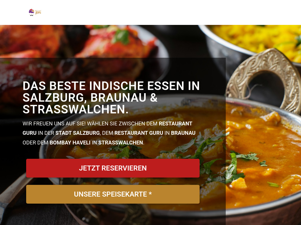 Website von Restaurant Guru OG in Salzburg
