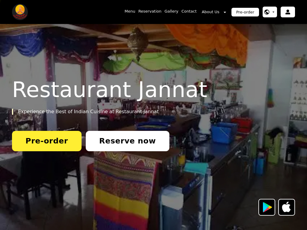 Website von Restaurant Jannat in Puchheim