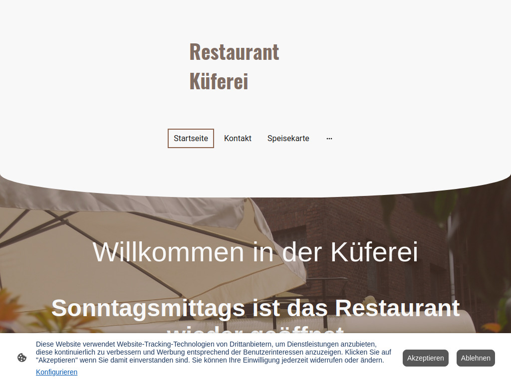 Website von Startseite in Krefeld