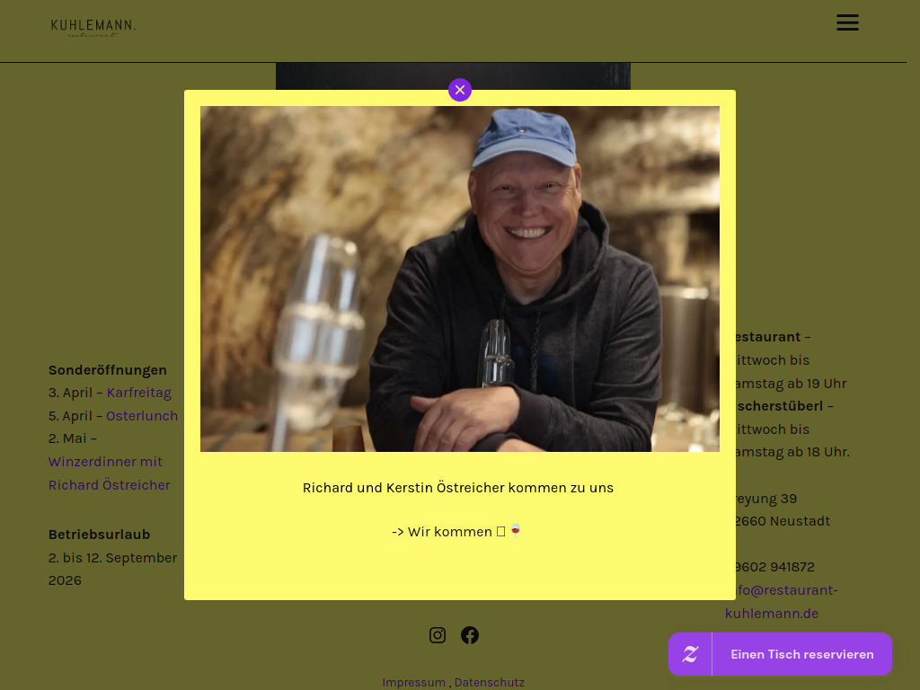 Website von Kuhlemann. in Neustadt an der Waldnaab