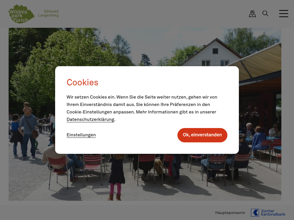 Website von Restaurant Langenberg