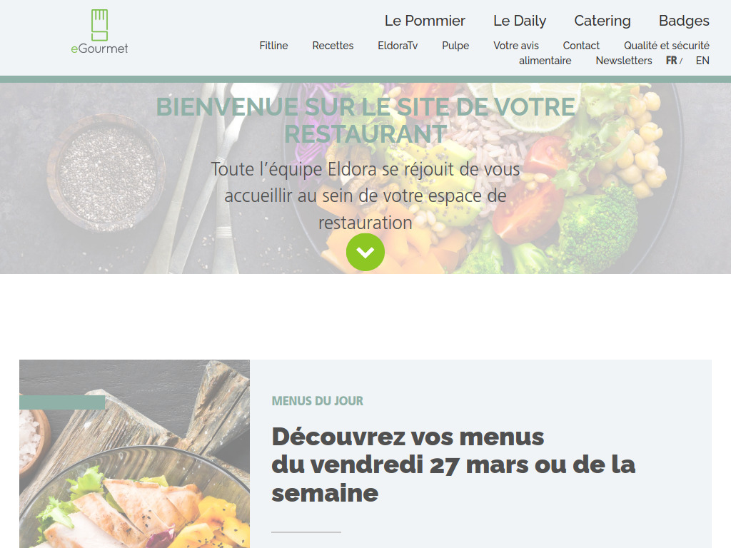 Website von Restaurant Le Pommier in Rolle
