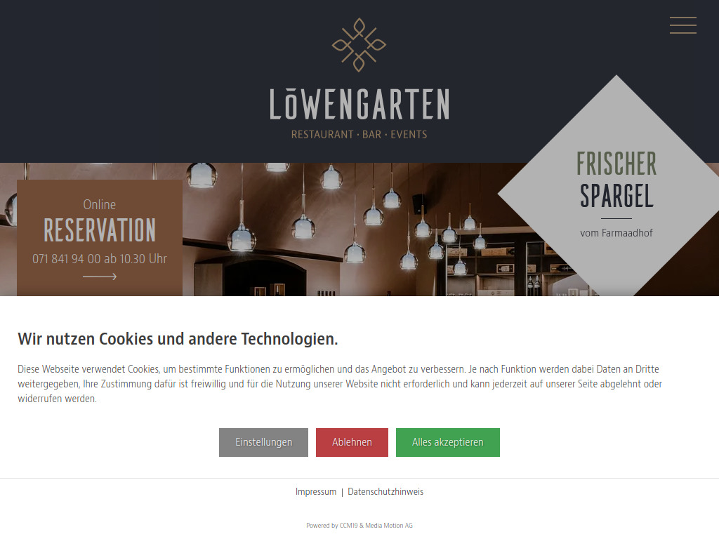 Website von Uze AG in Uzwil