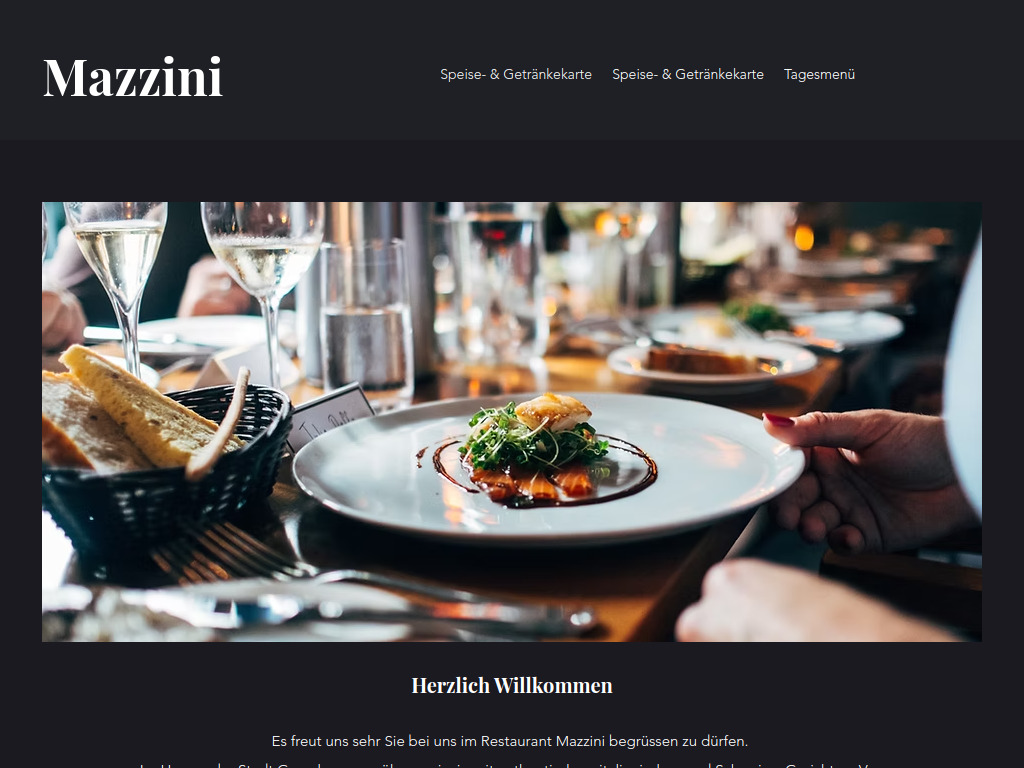 Website von Aryan Vasu GmbH in Grenchen