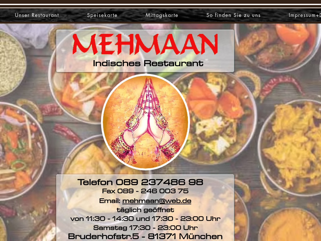 Website von Shagun UG in München