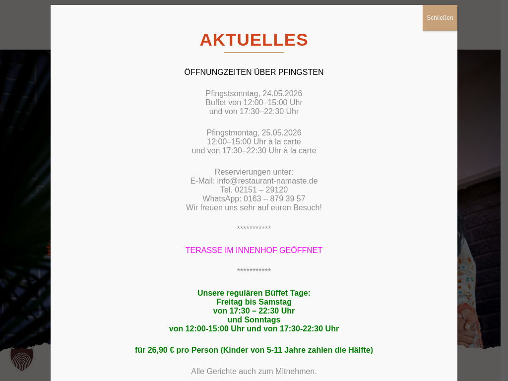 Website von MITTWOCH – SONNTAG in Krefeld