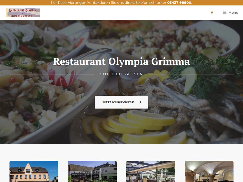 Website von Gastro 4 Immo GmbH in Grimma