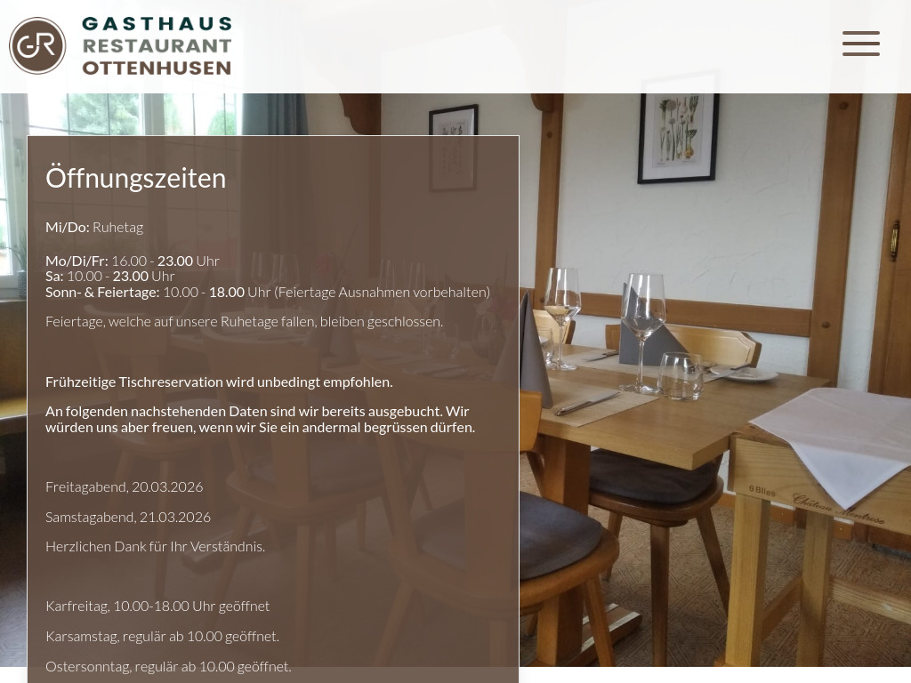 Website von Mauro Bürli Gastro GmbH in Ballwil