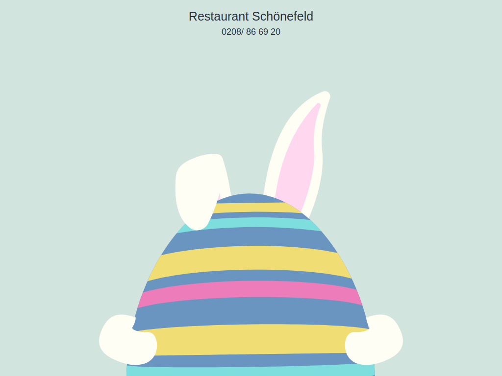 Website von Restaurant Schönefeld in Oberhausen