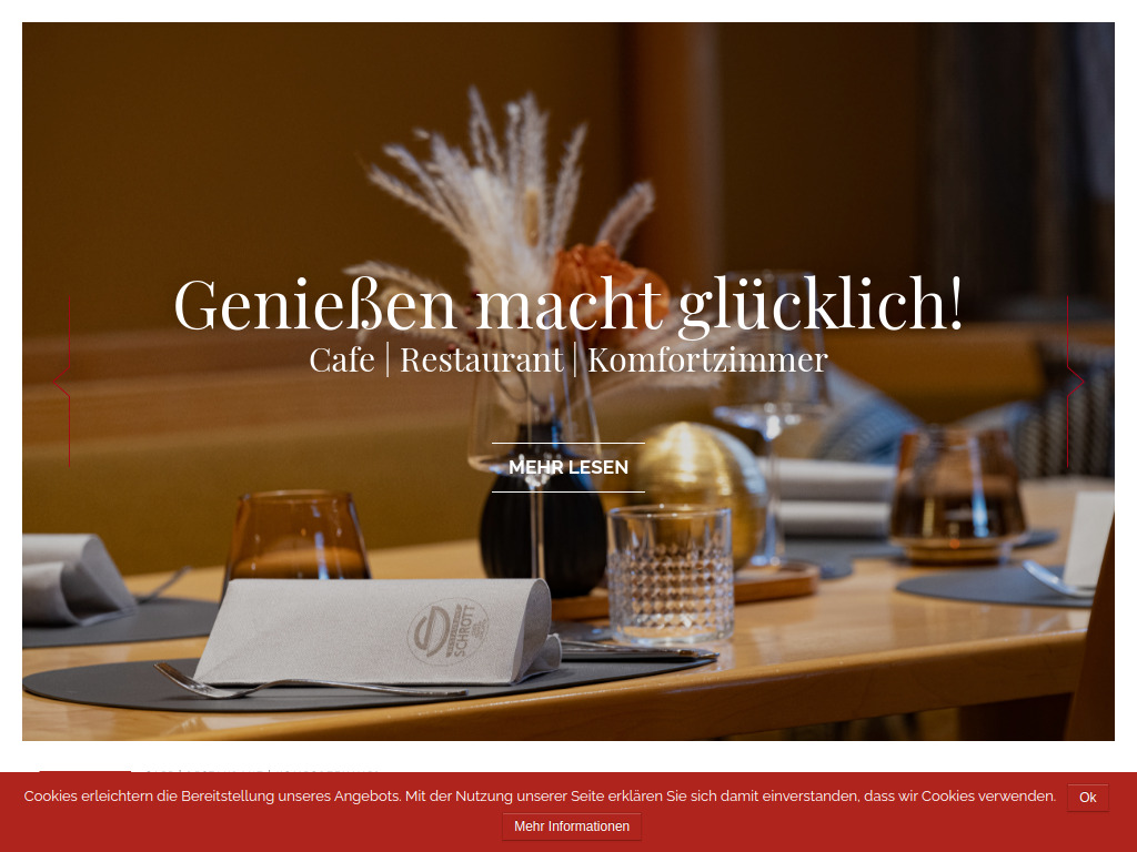 Website von Restaurant Schrott in Feistritztal