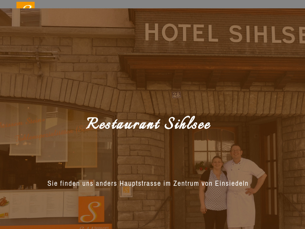 Website von restaurant-sihlsee.ch in Einsiedeln