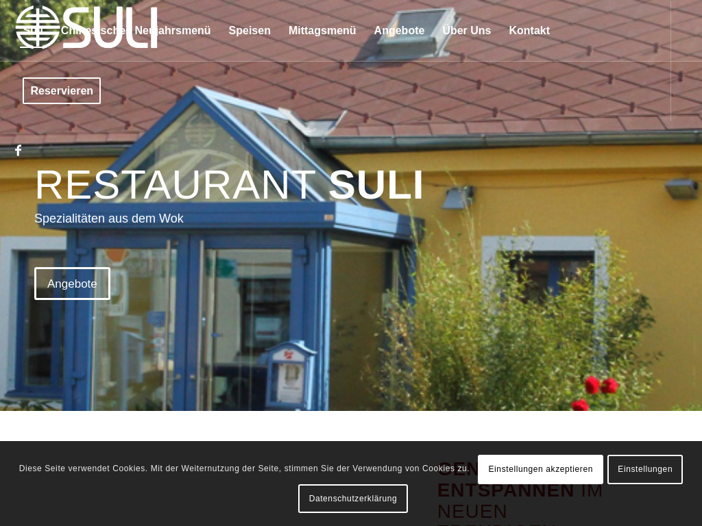 Website von Restaurant Suli GmbH in Wien