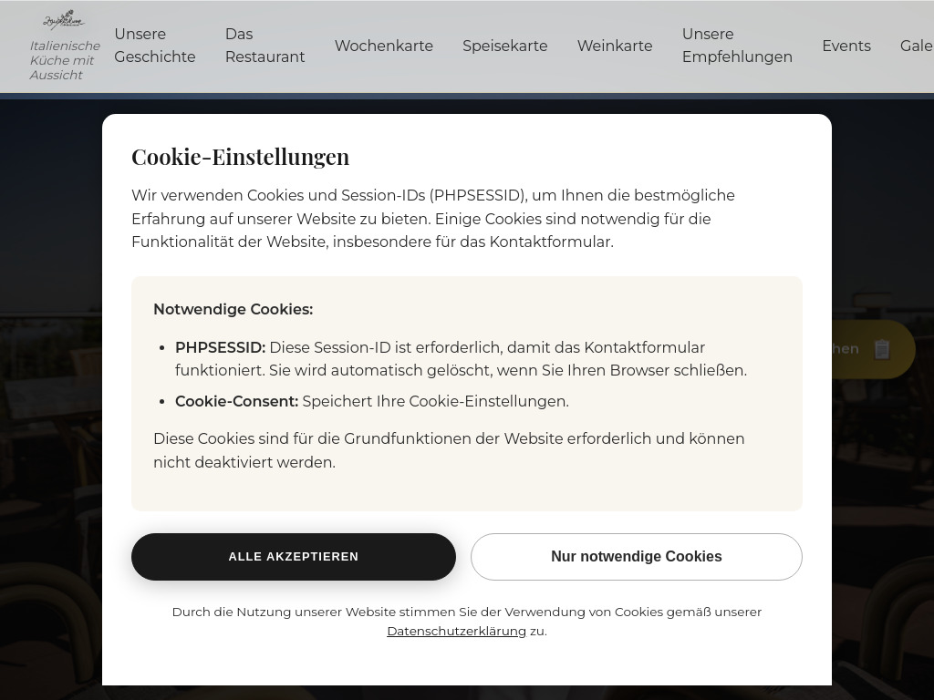 Website von Franco Ferraraccio in Engelsbrand