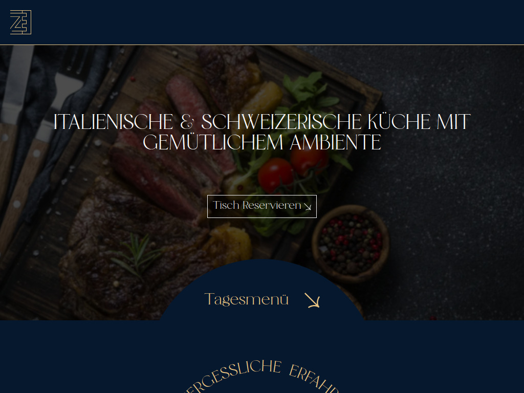 Website von AO Gastro AG in Kriens