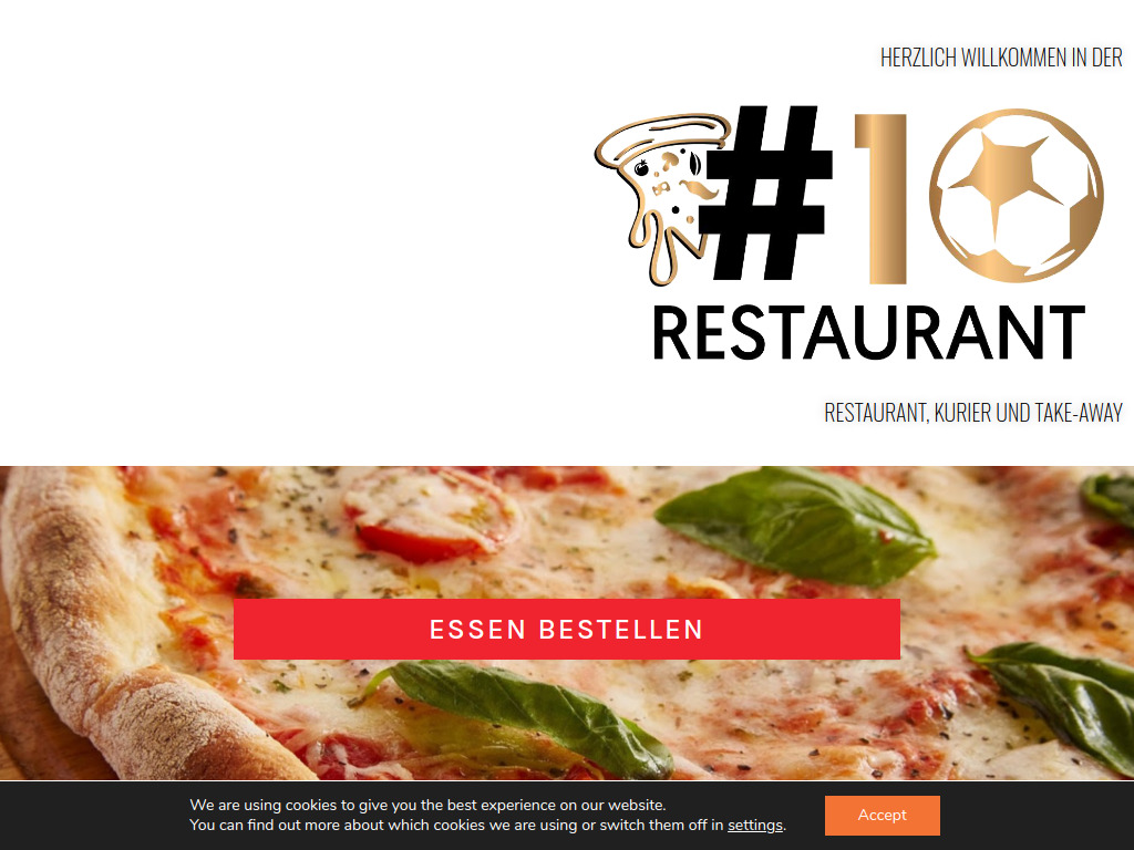 Website von Restaurant #10 in Oberengstringen