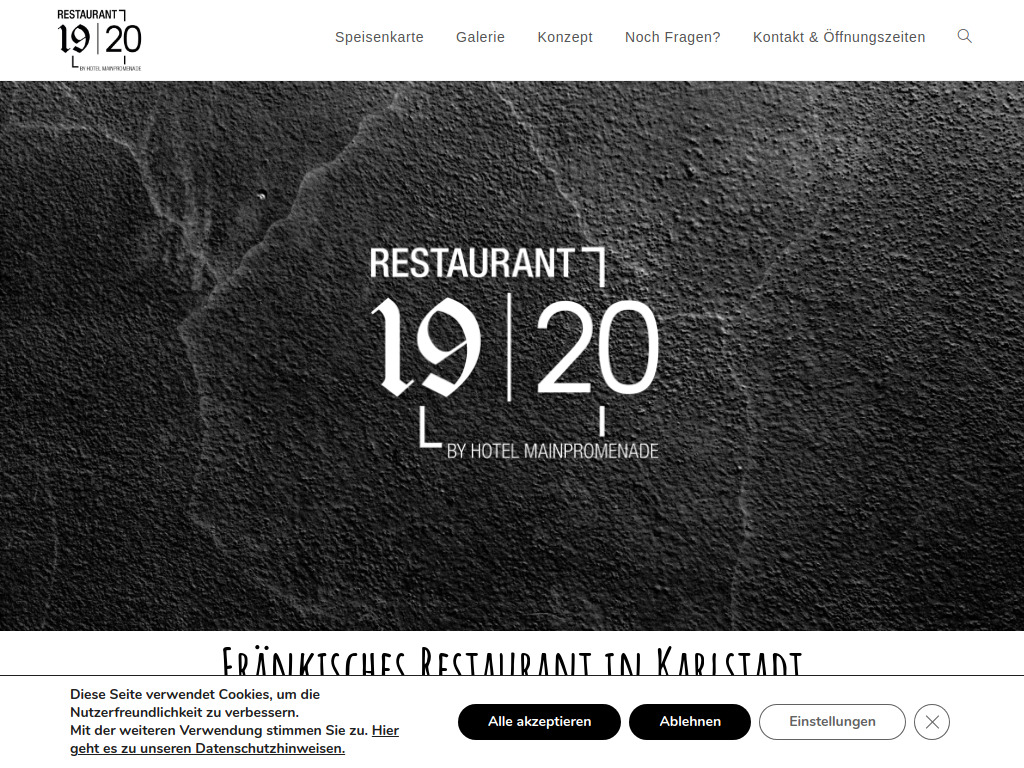 Website von Andrea Imhof in Karlstadt