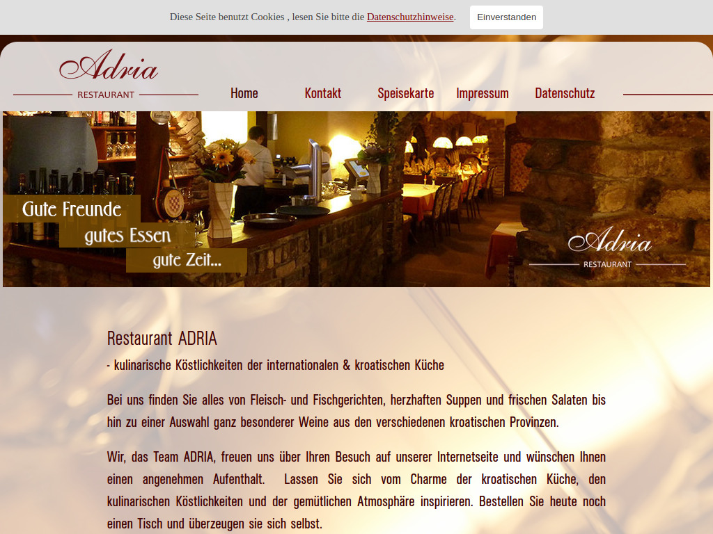 Website von Pavlovic & Mandic Gastronomiebetriebe GmbH & Co.KG in Schönebeck