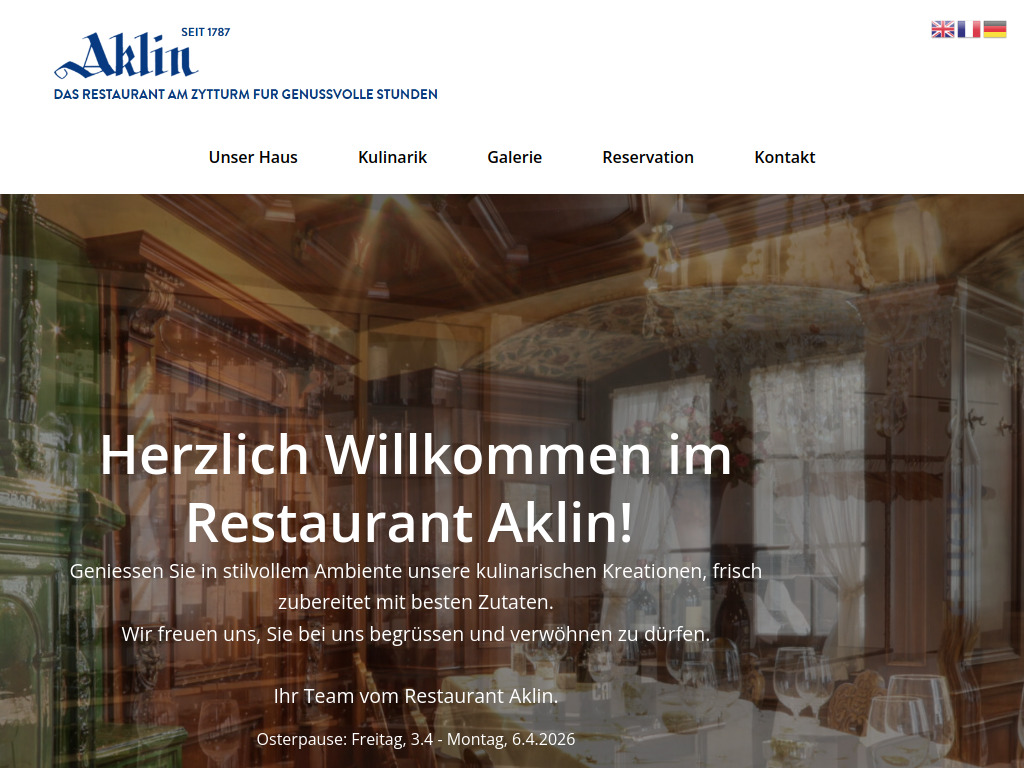 Website von Walker & Rossdeutsch AG in Zug