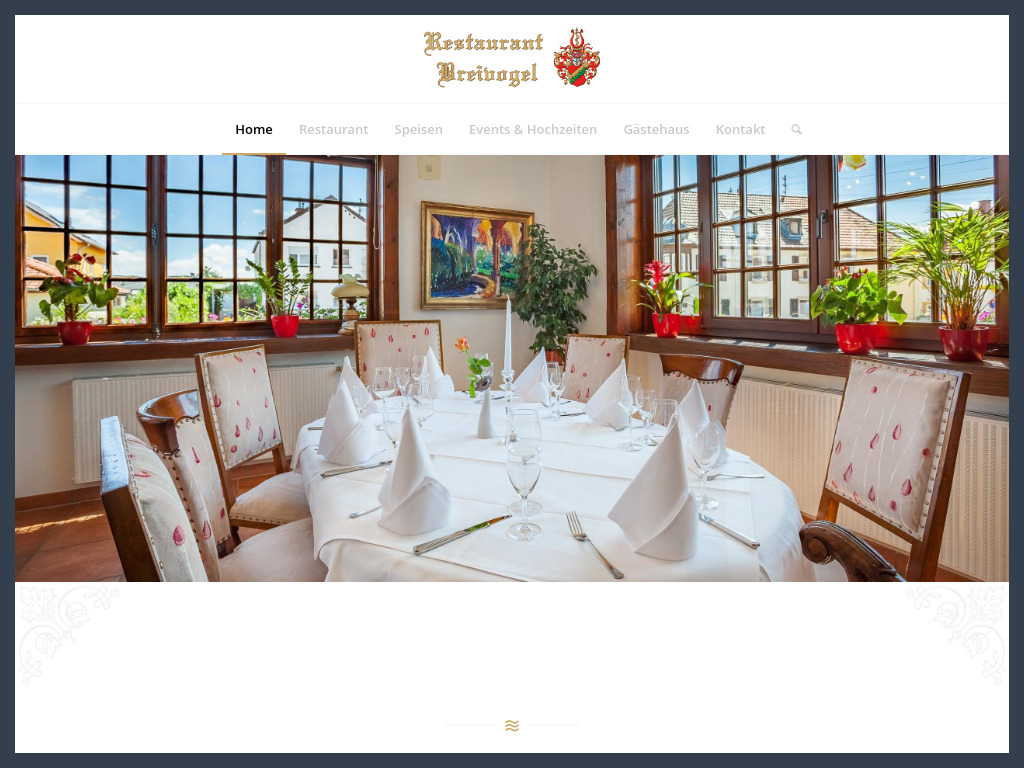 Website von Restaurant Breivogel in Kallstadt