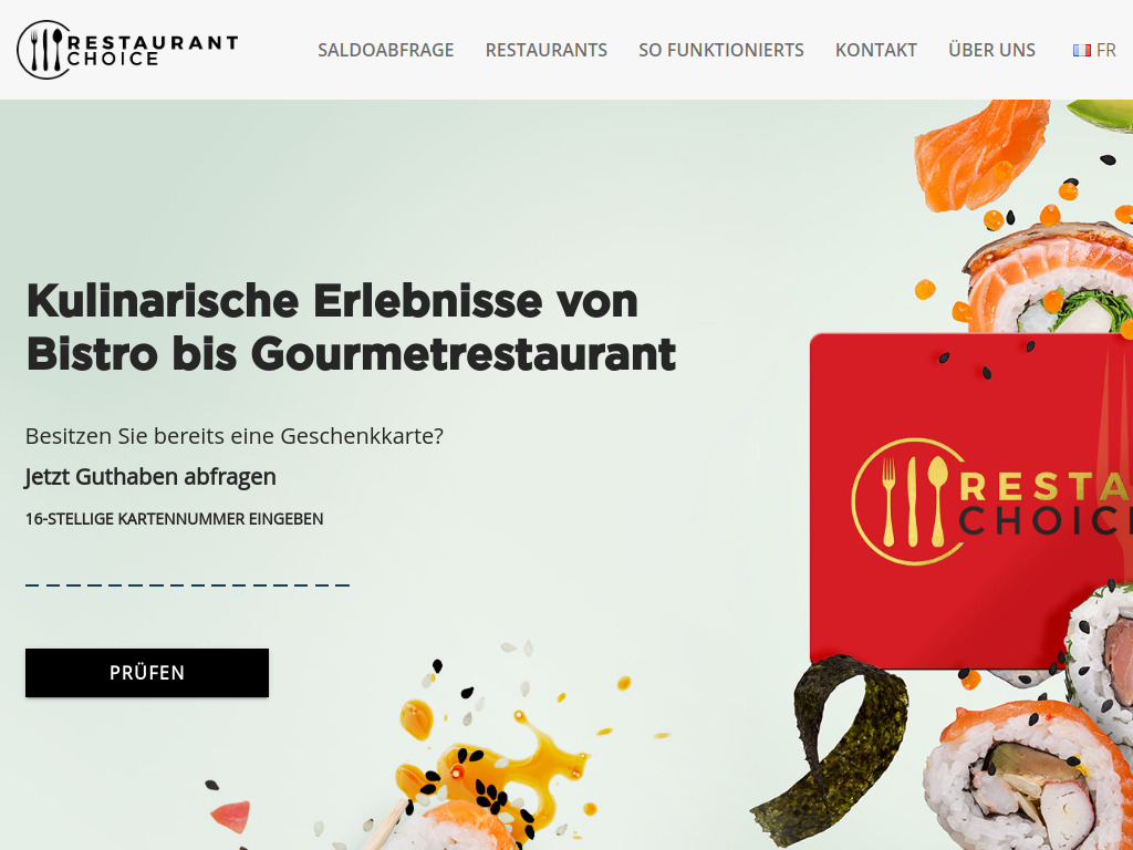 Website von Blackhawk Network Switzerland AG in Thalwil