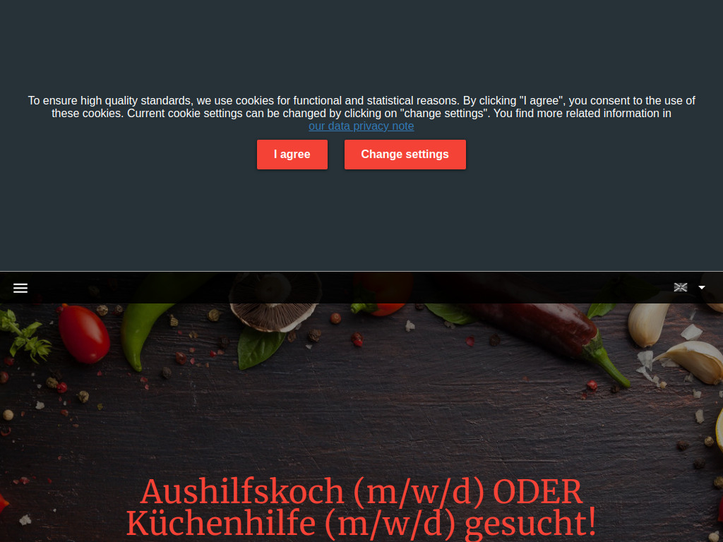 Website von Restaurant Grieff in Aachen