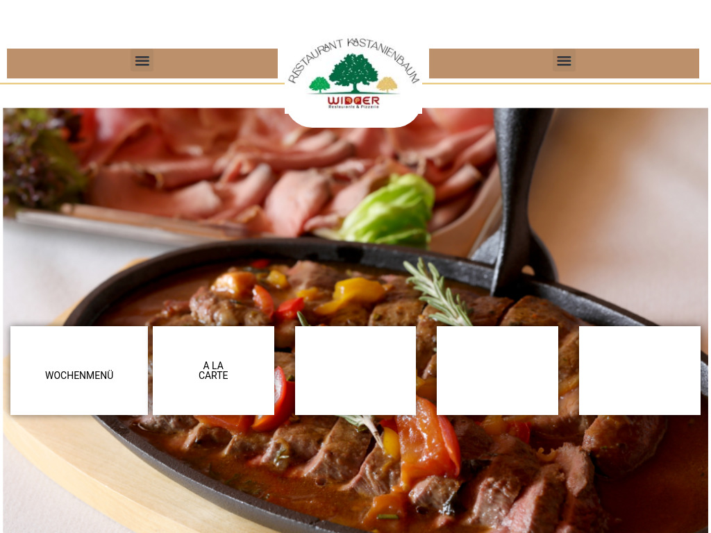 Website von Restaurant Kastanienbaum in Recherswil