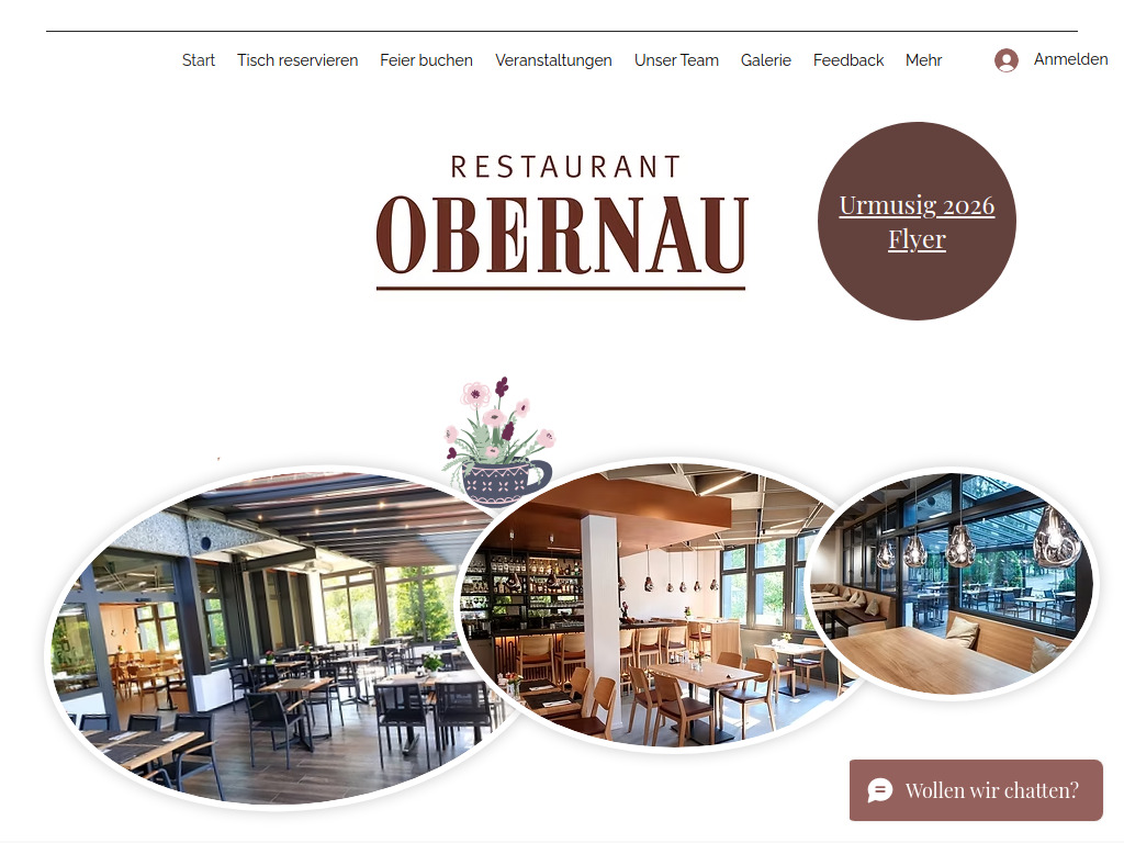 Website von Start
