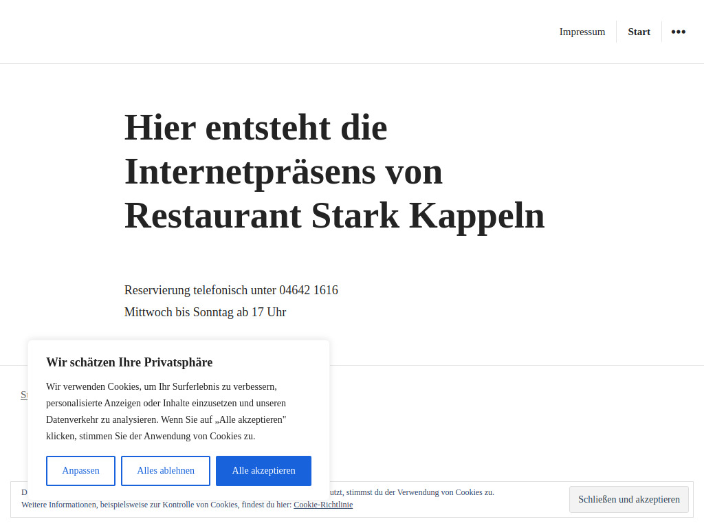Website von OLDA UG in Kappeln