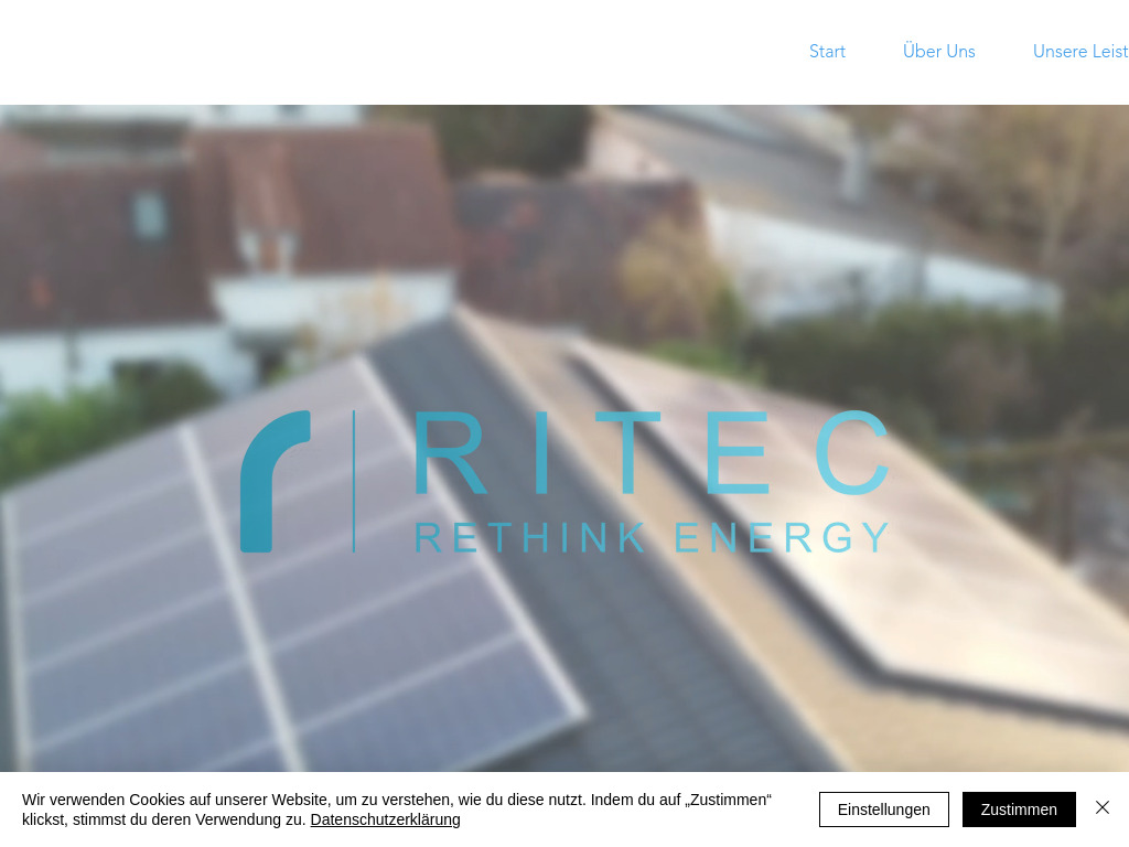 Website von RITEC Energy GmbH in Hochdorf-Assenheim