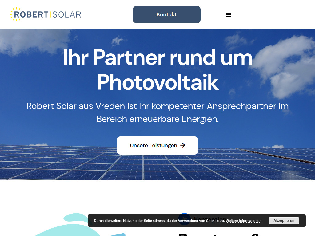 Website von Robert Solar in Vreden