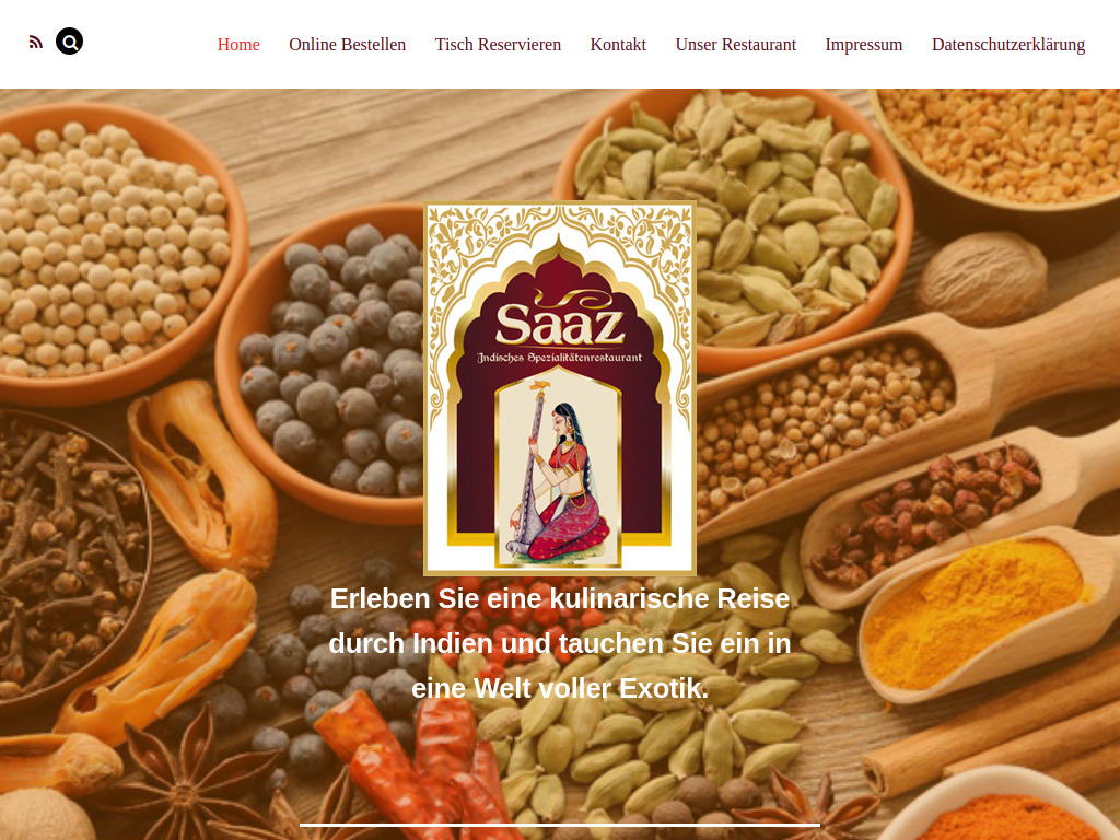 Website von Saaz in Unterschleißheim