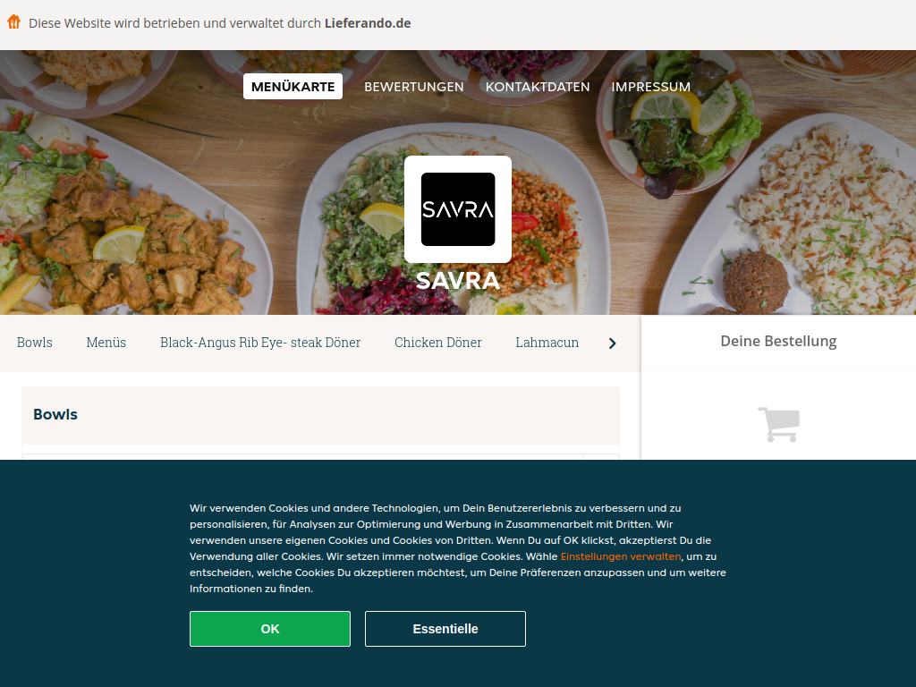 Website von SAVRA in Ingelheim am Rhein