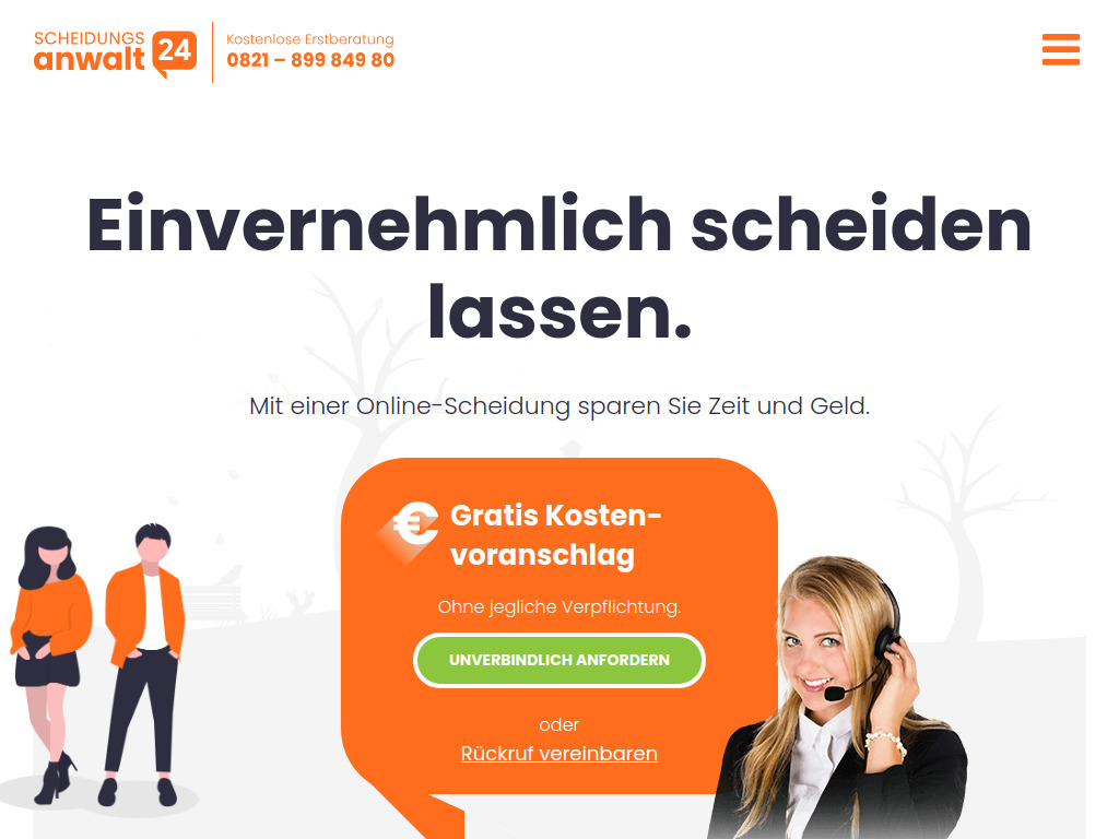 Website von Schneider Rechtsanwälte in Augsburg
