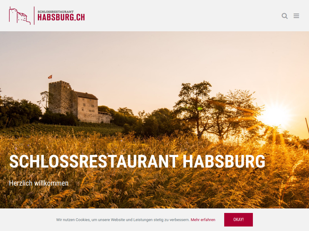 Website von Castello Hotel & Gastro GmbH in Habsburg