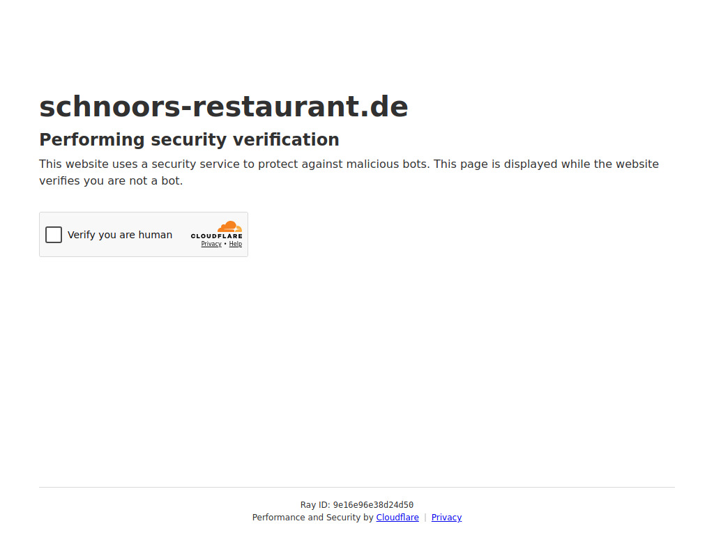 Website von Schnoors Restaurant & Biergarten in Hamburg