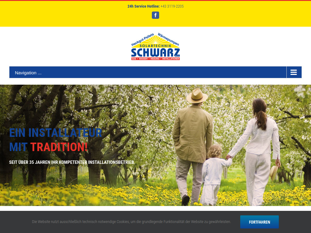 Website von Heizung – Sanitär – Kaufhaus Schwarz Gesellschaft m.b.H. in St. Marein bei Graz