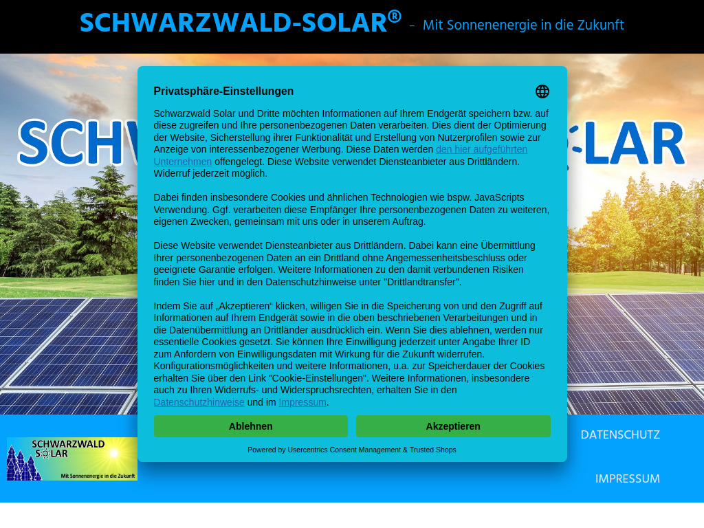 Website von 1A-Innovation GmbH & Co. KG in Pforzheim