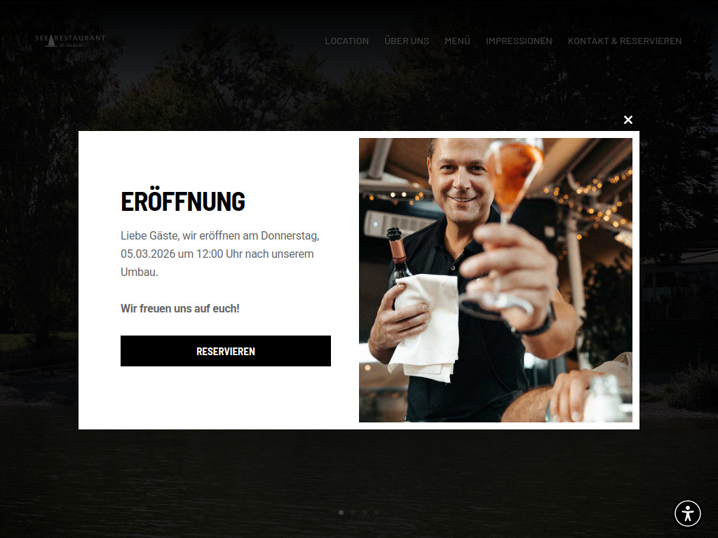 Website von Pavic Restaurantbetrieb GmbH in Dießen am Ammersee
