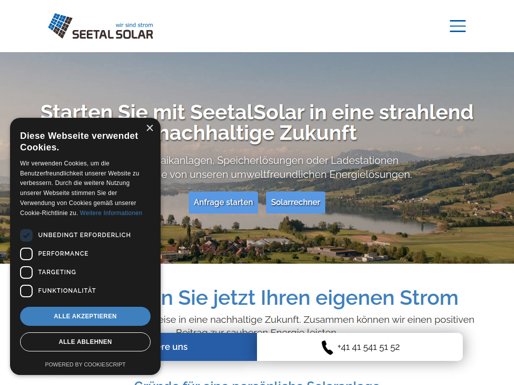 Website von SeetalSolar AG
