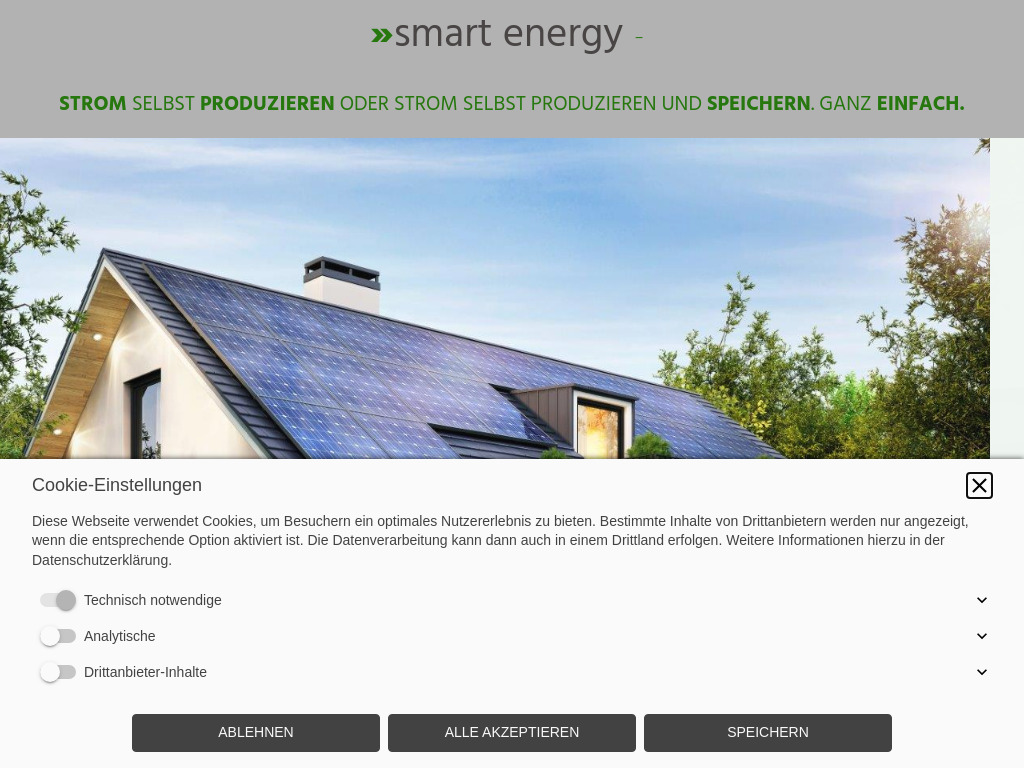 Website von SEH SOLAR Hohenlohe GmbH in Gerabronn