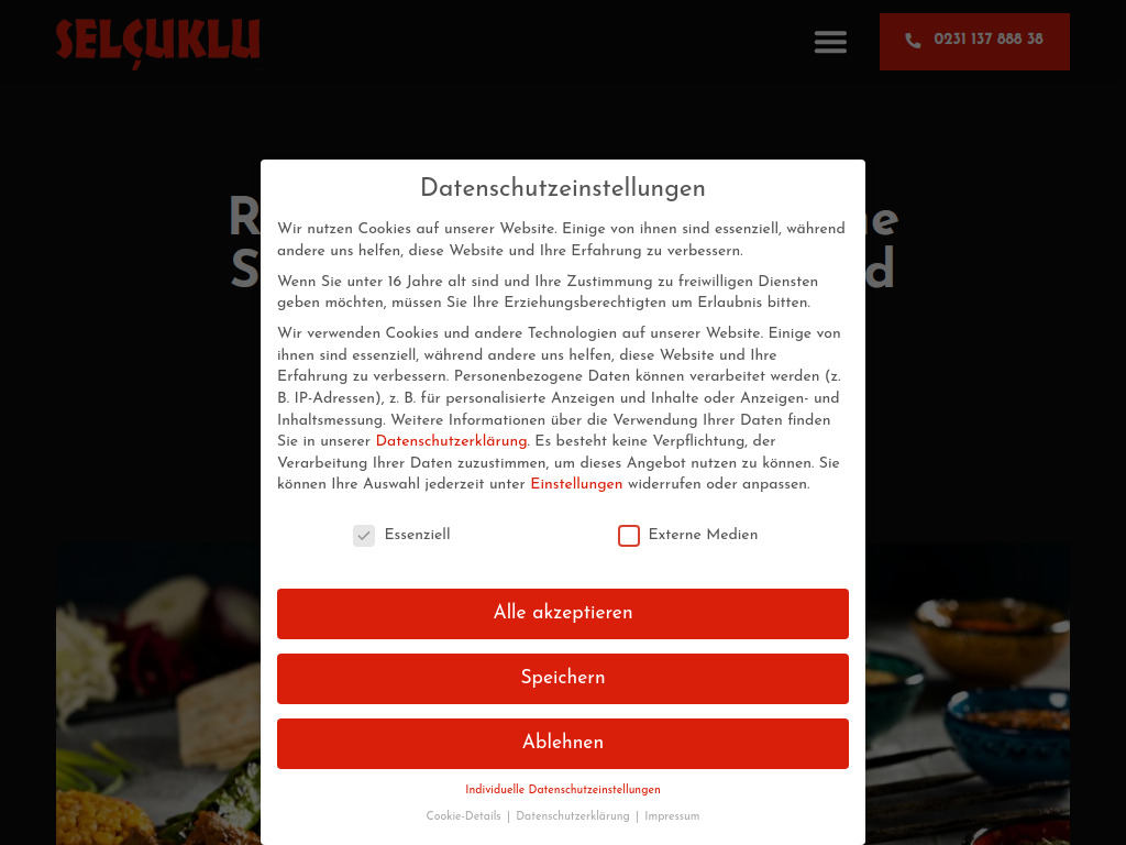 Website von Cimin Kebap GmbH in Dortmund
