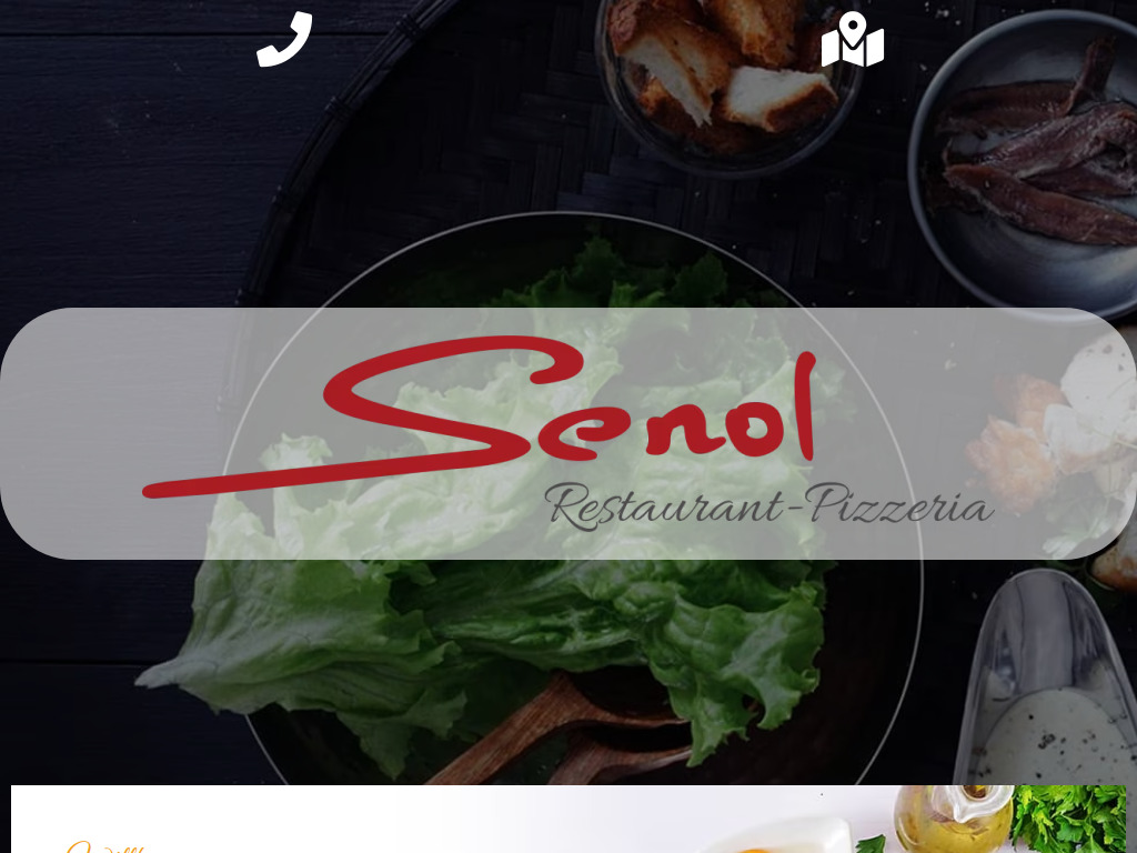 Website von Senol Restaurant-Pizzeria in Neumarkt im Hausruckkreis