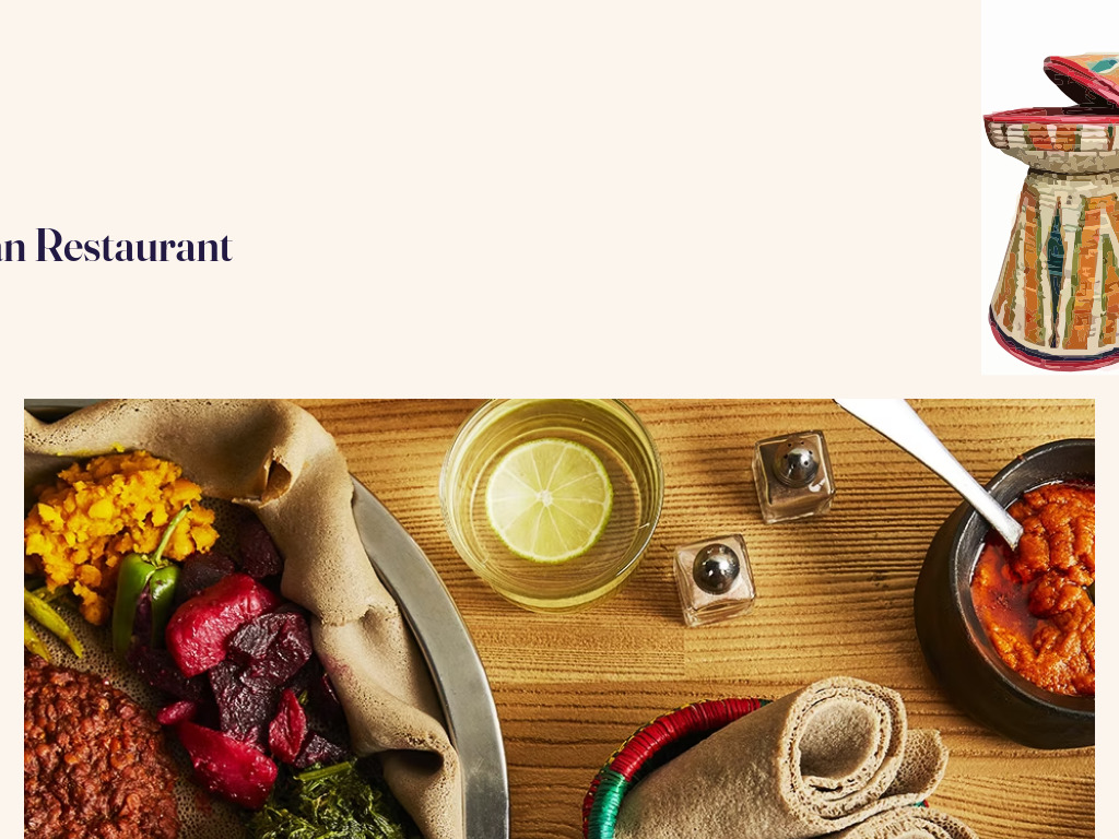 Website von S-Family Eritrean and Ethiopian Restaurant