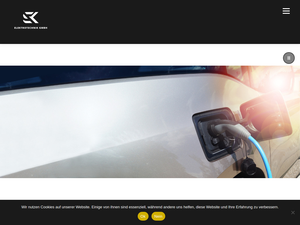 Website von SK Elektrotechnik GmbH in Baden-Baden