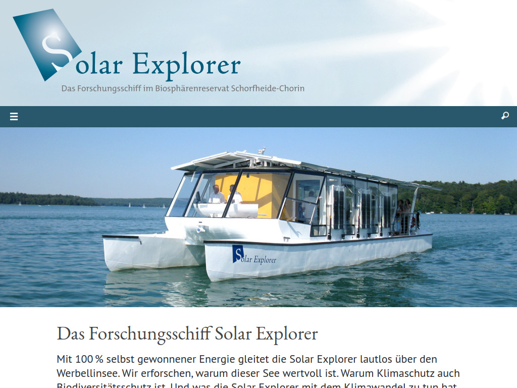 Website von Kulturlandschaft Uckermark e.V. in Angermünde